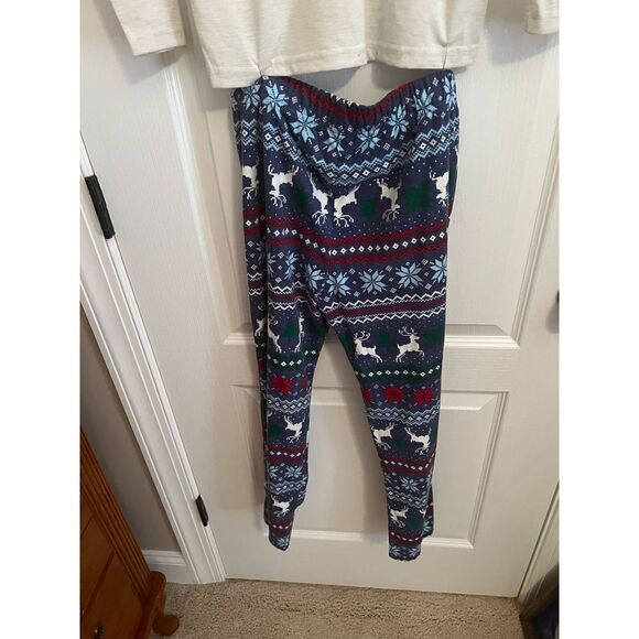 North Pole Christmas Reindeer PJs size 10/12 - Picture 3 of 6